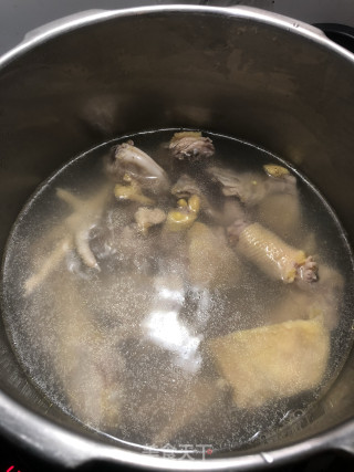 龙凤汤（蛇肉炖鸡汤）的做法步骤：4