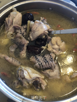 龙凤汤（蛇肉炖鸡汤）的做法步骤：14