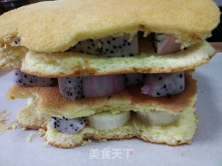 蝴蝶奶油水果夹心蛋糕的做法步骤：19