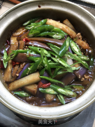 咸鱼茄子煲的做法步骤：14