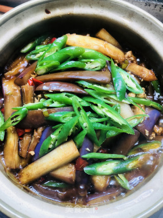 咸鱼茄子煲的做法步骤：15