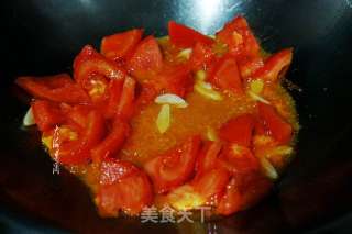 青椒西红柿炖茄子的做法步骤：5
