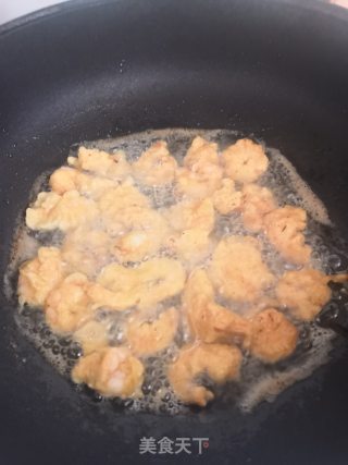 软炸虾仁的做法步骤：8