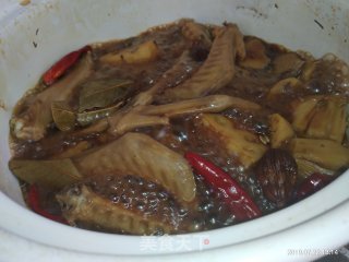 卤鸭翅莲藕的做法步骤：9