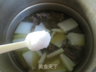 牛排骨冬瓜汤的做法步骤：7