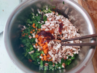 香菇韭菜盒子的做法步骤：5