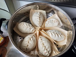 豇豆(菜豆)鲜肉包的做法步骤：16