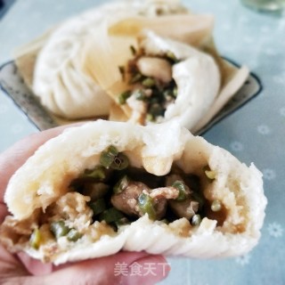 豇豆(菜豆)鲜肉包的做法步骤：21