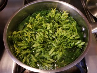 夜兰花枸杞叶汤的做法步骤：5