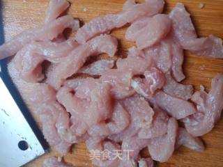 番茄汁版酸辣肉条的做法步骤：2