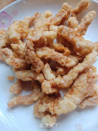 番茄汁版酸辣肉条的做法步骤：5