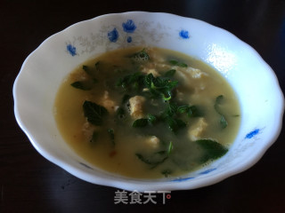 薄荷蛋汤的做法步骤：6