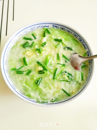 丝瓜鸡蛋汤的做法步骤：11