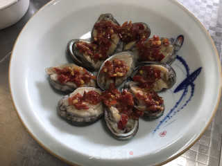 香辣蒸鲍鱼的做法步骤：2