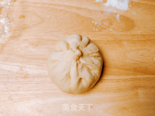 蛋黄肉松麻薯红豆芋泥包的做法步骤：14