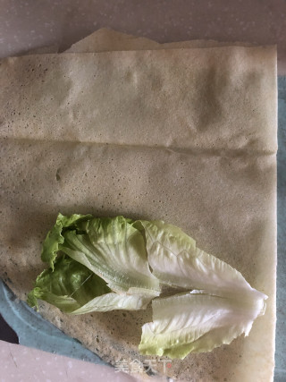 玉米卷饼的做法步骤：1