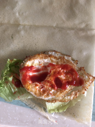 玉米卷饼的做法步骤：4