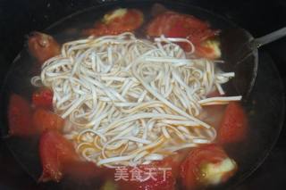 #面条#番茄蛋汤面的做法步骤：7