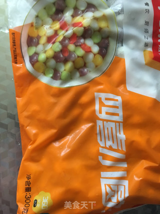 酒酿四喜小元宵的做法步骤：1