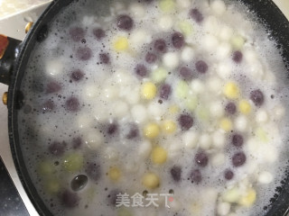 酒酿四喜小元宵的做法步骤：7
