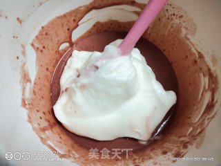 红曲蛋糕卷的做法步骤：5