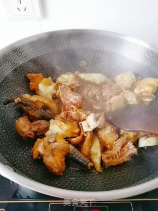 烧鸡块的做法步骤：5