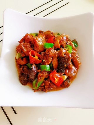 烧鸡块的做法步骤：13