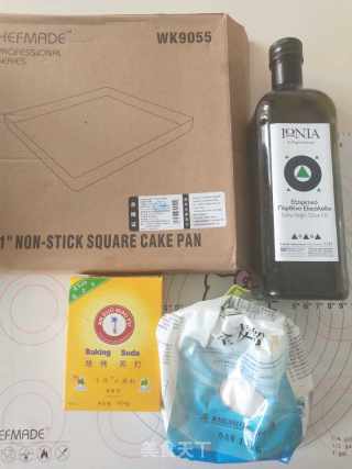 橄榄油原味脆饼的做法步骤：1