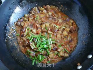 西红柿茄子肉酱拌面的做法步骤：10