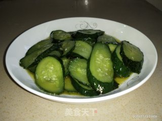 清炒青瓜的做法步骤：3