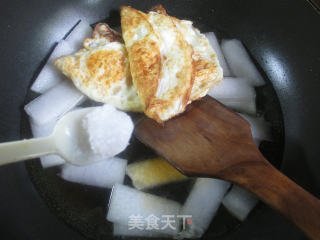 冬瓜煮鸡蛋的做法步骤：6