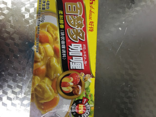 咖喱鸡盖浇饭的做法步骤：4