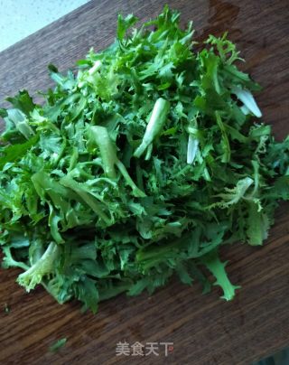 花生碎拌苦菊的做法步骤：5