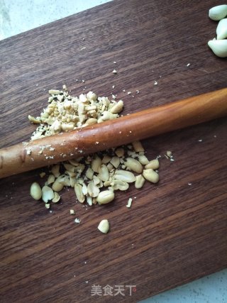 花生碎拌苦菊的做法步骤：6