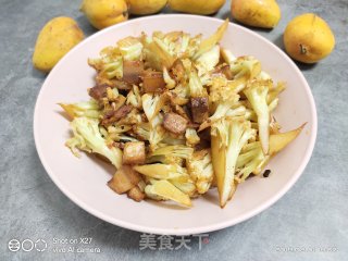 干煸有机花菜的做法步骤：6