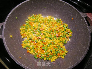 肉末蔬菜粒的做法步骤：3