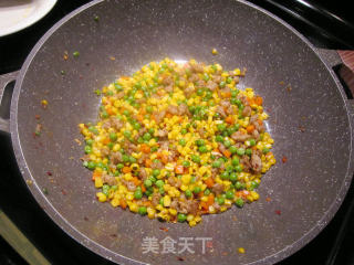 肉末蔬菜粒的做法步骤：6