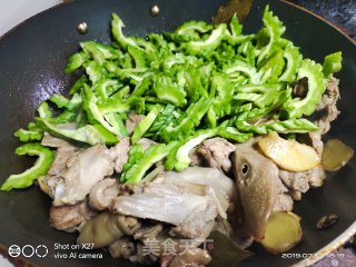 苦瓜焖鸭肉的做法步骤：5