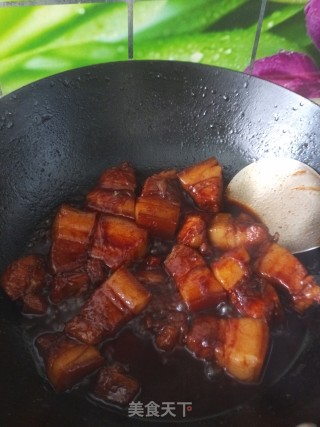 红烧肉(不加一滴油)的做法步骤：7