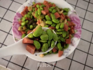 豆米鸡蛋汤面的做法步骤：1