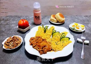#面条#红烧鸡腿面的做法步骤：17