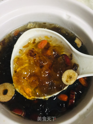 养颜桃胶羹的做法步骤：5