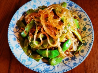 豆角炖粉条的做法步骤：8
