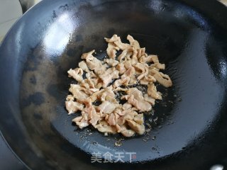 南瓜炒肉丝的做法步骤：3