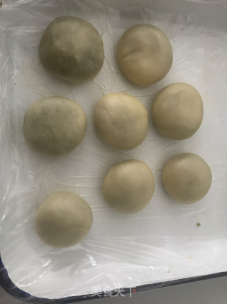 抹茶红豆酥的做法步骤：4