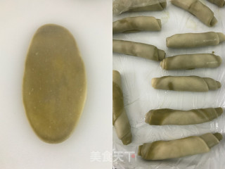抹茶红豆酥的做法步骤：5