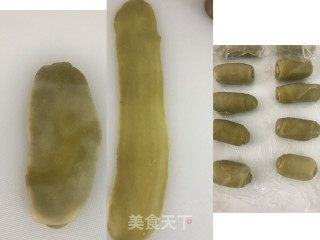 抹茶红豆酥的做法步骤：6