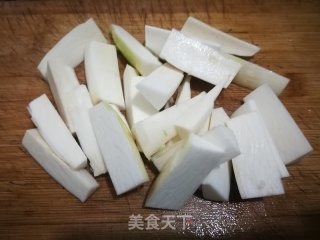 茭白炒玉米的做法步骤：2