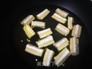 茭白炒玉米的做法步骤：5