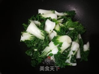 蒜香奶白菜的做法步骤：5